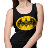 Skeleton Bat Signal - Tank Top