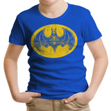 Skeleton Bat Signal - Youth Apparel