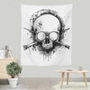 Skeleton Wizard - Wall Tapestry