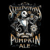 Skellington's Pumpkin Ale - Canvas Print