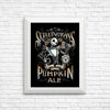 Skellington's Pumpkin Ale - Posters & Prints