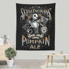 Skellington's Pumpkin Ale - Wall Tapestry