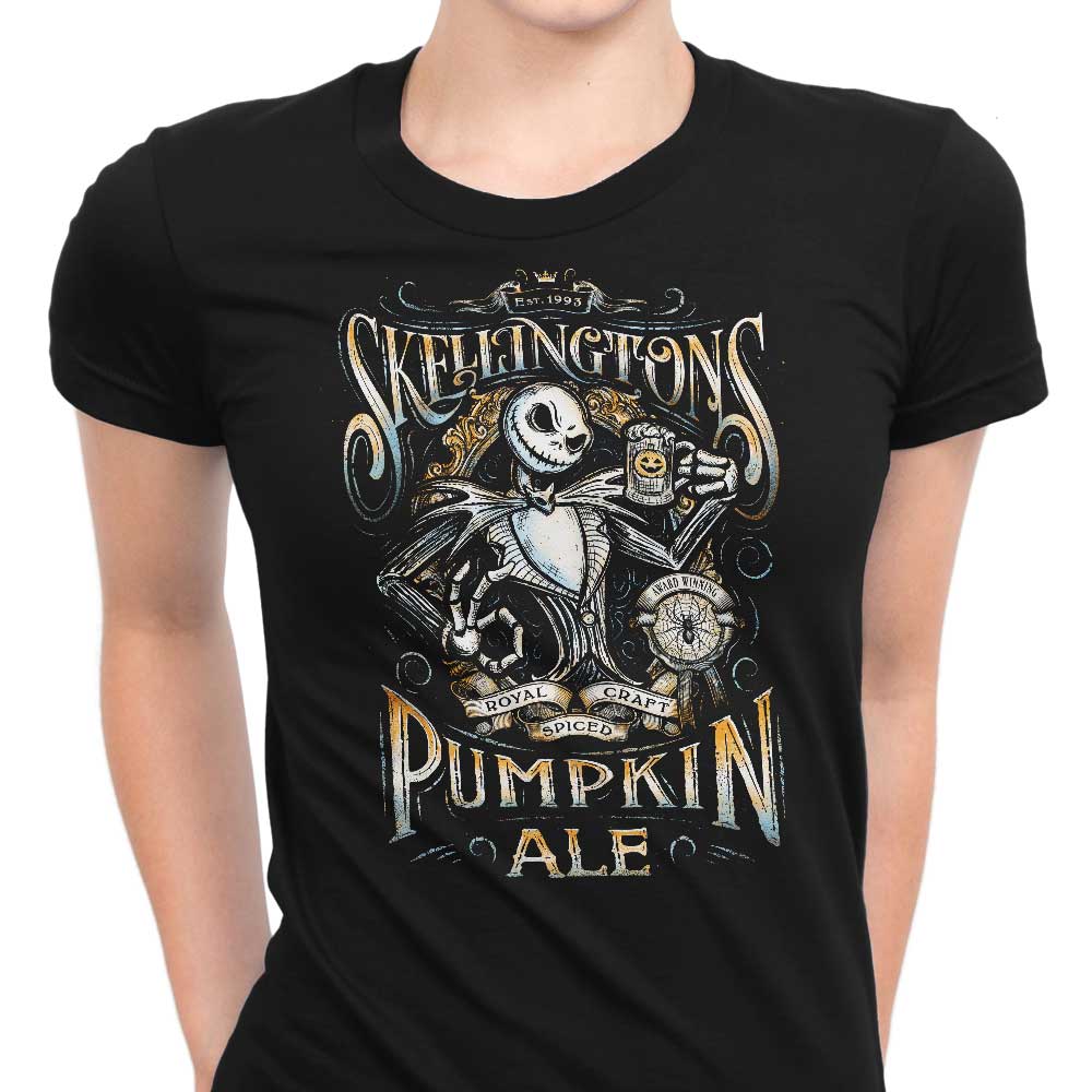 Skellington's Pumpkin Ale - Women's Apparel