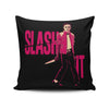 Slash It - Throw Pillow