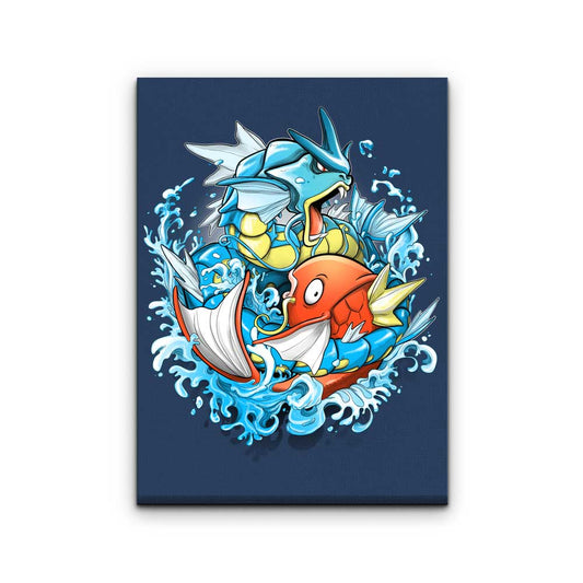 Slash Koi - Canvas Print