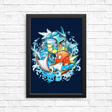 Slash Koi - Posters & Prints