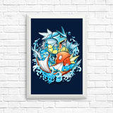 Slash Koi - Posters & Prints