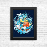 Slash Koi - Posters & Prints