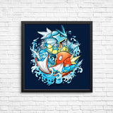 Slash Koi - Posters & Prints