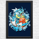 Slash Koi - Posters & Prints