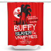Slayer of the Vampyres - Shower Curtain