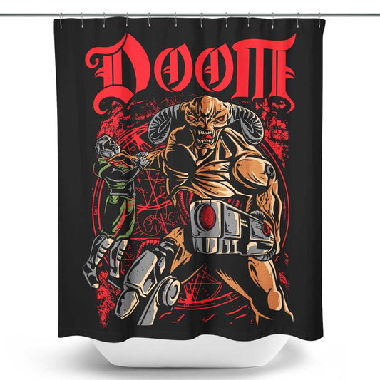 Slayers and Demons - Shower Curtain