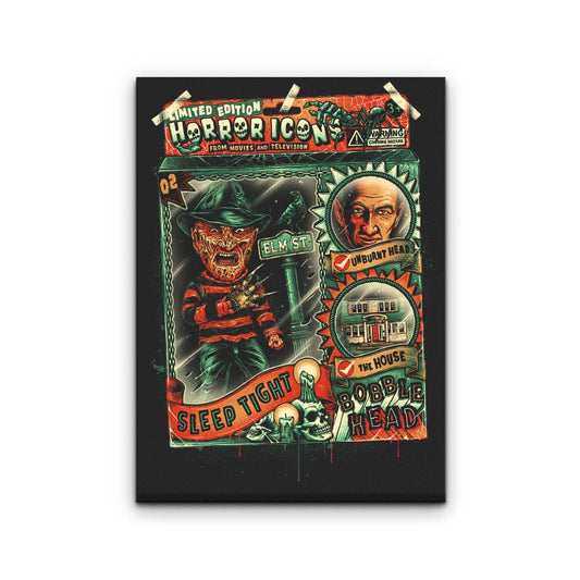 Sleep Tight Bobble - Canvas Print