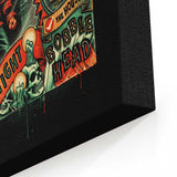 Sleep Tight Bobble - Canvas Print