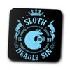 Sloth is My Sin - Coasters