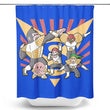 Smash Force - Shower Curtain