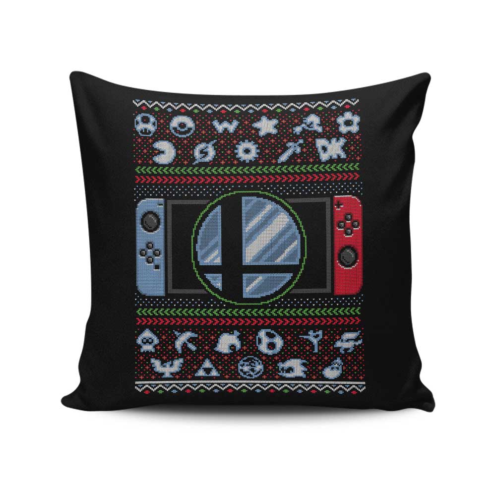 Smash Knit - Throw Pillow