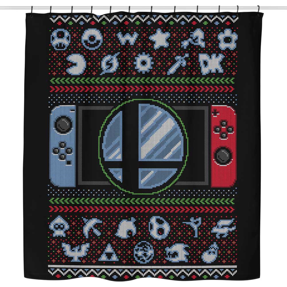 Smash Knit - Shower Curtain
