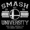 Smash University - Metal Print
