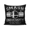 Smash University - Throw Pillow