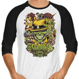 Smokin' - 3/4 Sleeve Raglan T-Shirt