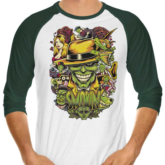 Smokin' - 3/4 Sleeve Raglan T-Shirt