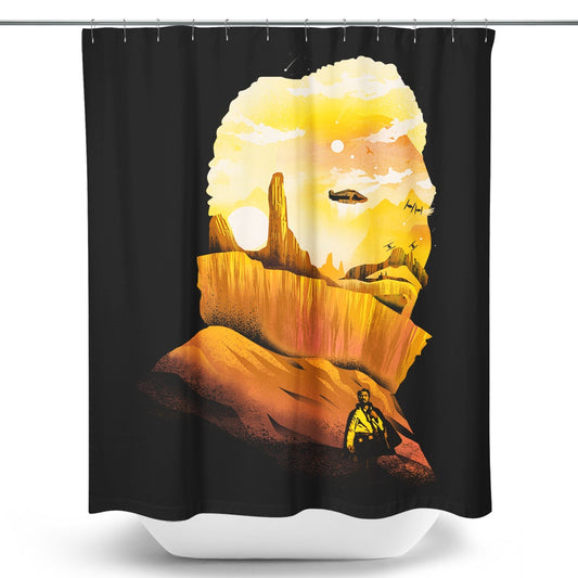 Smooth Talking Smuggler - Shower Curtain