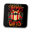 Sneaky Christmas Thief - Coasters
