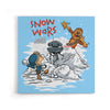 Snow Wars - Canvas Print