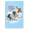 Snow Wars - Metal Print
