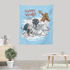 Snow Wars - Wall Tapestry