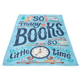 So Many Books - Fleece Blanket