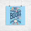 So Many Books - Poster