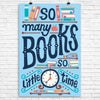 So Many Books - Poster