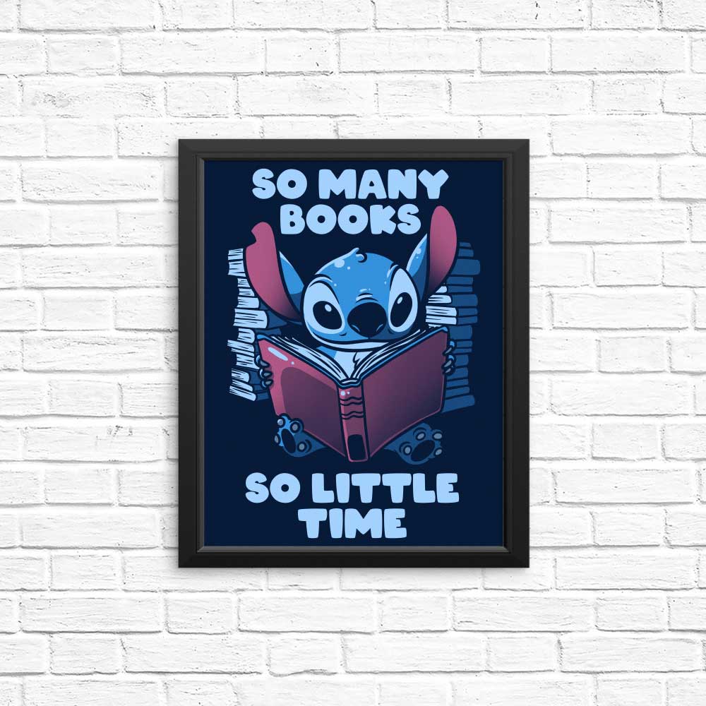 So Many Books - Posters & Prints