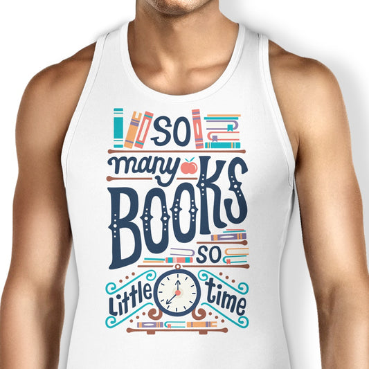 So Many Books - Tank Top