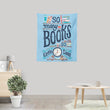 So Many Books - Wall Tapestry