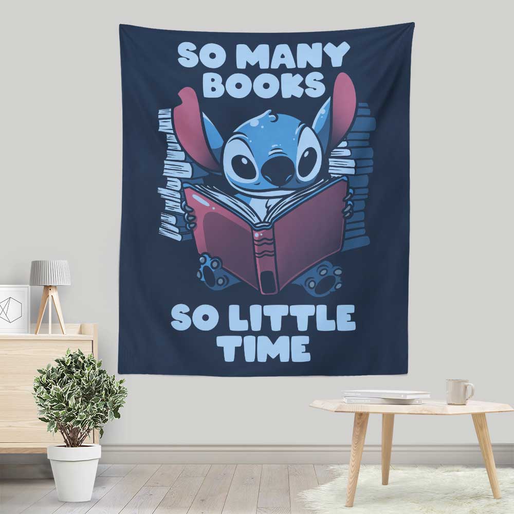 So Many Books - Wall Tapestry