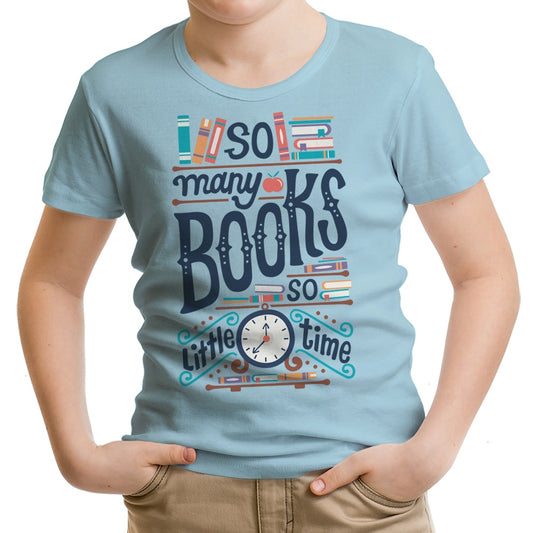 So Many Books - Youth Apparel