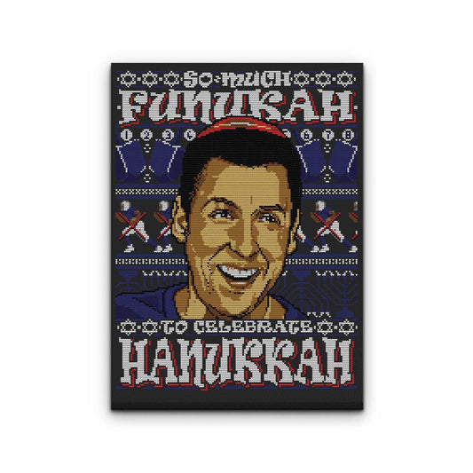So Much Funukah - Canvas Print