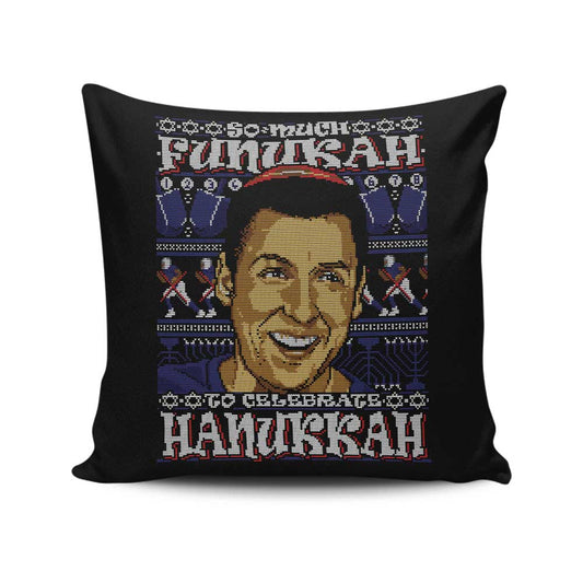 So Much Funukah - Throw Pillow