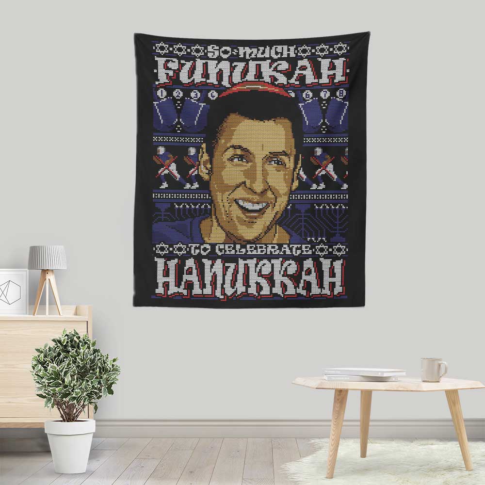 So Much Funukah - Wall Tapestry