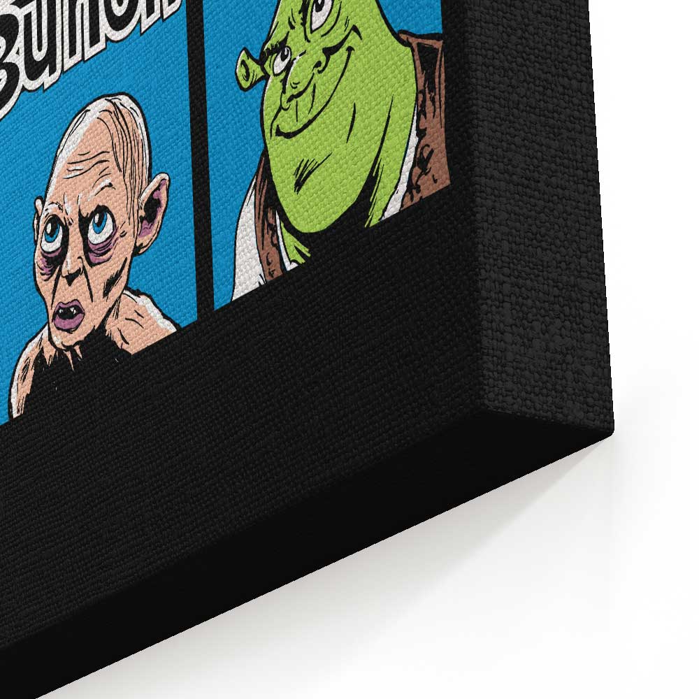 Social Distance Bunch - Canvas Print