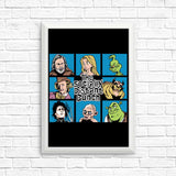 Social Distance Bunch - Posters & Prints