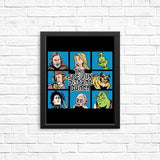 Social Distance Bunch - Posters & Prints