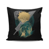 Soldier of Shinra - Throw Pillow