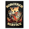 Sorcerer at Your Service - Metal Print