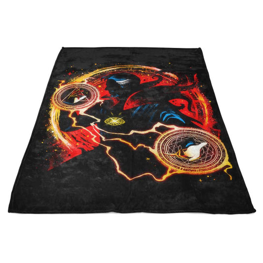 Sorcerer Supreme of Madness - Fleece Blanket