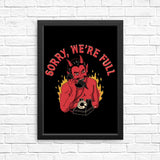 Sorry We're Full - Posters & Prints