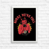 Sorry We're Full - Posters & Prints